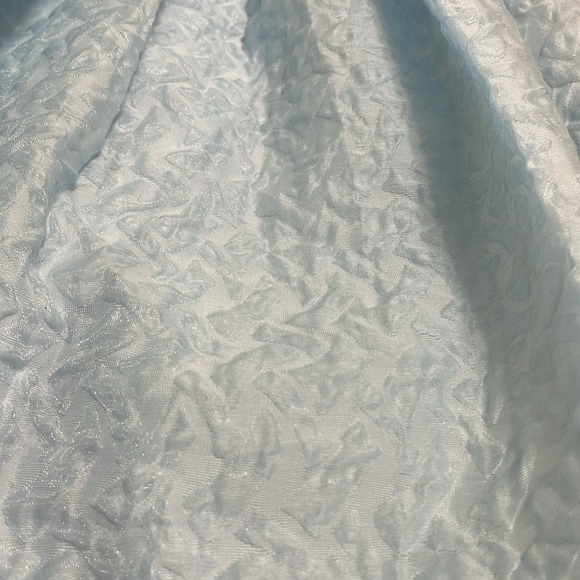 Anthropologie Mare Birdie Babydoll Mini Dress Size M Blue Texture - Picture 16 of 16